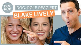 BLAKE LIVELY GESICHTSANALYSE – darum sieht sie so großartig aus doc rolf reagiert [upl. by Abisha]