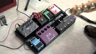 Disaster Area DPC5 MIDI Pedalboard Controller Demo [upl. by Atikir171]