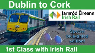 Dublin to Cork  Irish Rails flagship service in 1st Class  Its blue but is it any good [upl. by Giltzow]