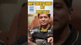 WHY CREDIT CARDS ARE NOT PROFITABLE credit creditcard rajshamani podcast shortsfeed shorts [upl. by Ahseirej7]