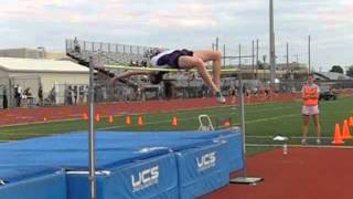 58quot Girls High Jump MN Section 6AA 172m Slow Motion 210 FPS [upl. by Alexa]