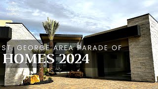 Parade of Homes St George Utah 2024 Luxury Homes [upl. by Mcclary]