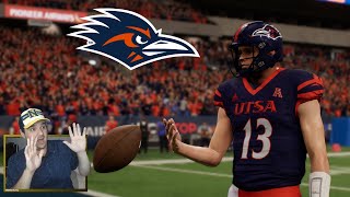 UTSA Defense Takes On The Veer And Shoot Of Tennessee College Football 25 Campus Tour Ep 37 [upl. by Sialac356]