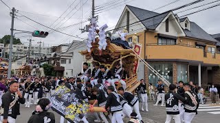 【HD高画質】ぶんまわし 河内長野 だんじり 高向上町 2 南河内だんじり祭 令和6年 2024年‎9月‎29日 [upl. by Mathias]