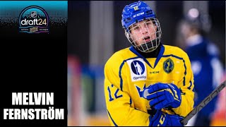 2024 NHL Draft  Melvin Fernström  2324 Highlights Hlinka Gretzky Cup  U18 [upl. by Tombaugh570]