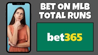 How To Place An MLB Total Runs Bet On Bet365  Bet365 Tutorial [upl. by Bayly]