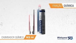 Fixação Química Chumbador Químico de Injeção WQI 44 [upl. by O'Carroll455]