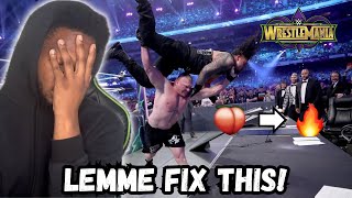 Rebooking WWE WrestleMania 34 [upl. by Carolus693]