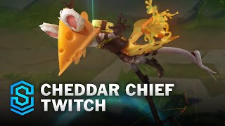 Cheddar Chief Twitch Skin Spotlight  PreRelease  PBE Preview  League of Legends [upl. by Alden186]