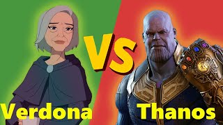 Grandma Verdona vs Thanos  Ben 10 vs Marvel  Superhero Showdown in Hindi [upl. by Ecaj959]