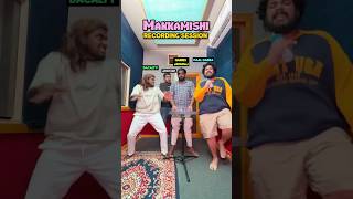 Makkamishi Song Recording Session🤣🤣 vikkals shorts [upl. by Domela556]