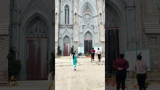 Philomena cathedral church in Mysore share like shortvideo [upl. by Panayiotis]