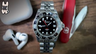 Just another ROLEX COPY Squale GMT Diver 30ATMOS Watch Review [upl. by Laoj]