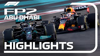 FP2 Highlights  2021 Abu Dhabi Grand Prix [upl. by Yaner]