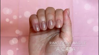 TUTORIAL Rimuovere le Unghie in Gel a Casa  Crispynails ♡ [upl. by Atsyrc]