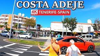 TENERIFE  COSTA ADEJE  Look at the Current Situation in this Place ☀️ 4K Walk ● April 2024 [upl. by Ollie]