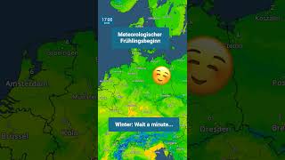 Meteorologischer Frühlingsanfang  Aber der Winter wills nochmal wissen ❄️ snow wetteronline [upl. by Asek]