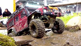 AWESOME RC SCALER amp CRAWLER I RC CRAWLER TRUCK TEAM KTM I EXTREM MUDDY CONDITIONS I INTERMODELLBAU [upl. by Lerrej581]