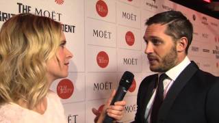 Tom Hardy Talks Locke at the 2013 BIFAs [upl. by Bergmans]