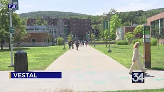 Binghamton University welcoming 18600 students for fall semester [upl. by Zedekiah]