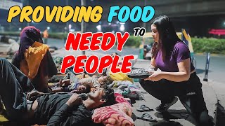 Providing Food to Needy People🥺DAY 20✅30 DAYS CHALLENGE🔥 Kirti Mehra [upl. by Alberto]