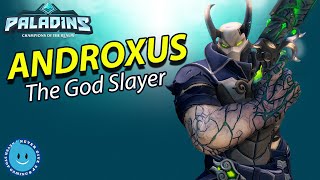 Paladins  Androxus Gameplay 200K DAMAGE Paladins Open Beta [upl. by Elleynod]