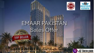 LUXURIOUS LIVING ONLY WITH 10  EMAAR KARACHI [upl. by Damiani55]