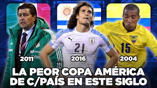 La PEOR COPA AMÉRICA de tu SELECCIÓN en ESTE SIGLO [upl. by Shyamal]