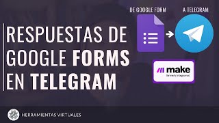 Como conectar Google Form y Telegram con MAKE Integromat [upl. by Coop]