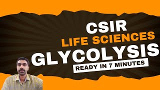 Glycolysis explained in 7 minutes  csir net life sciences [upl. by Olly]