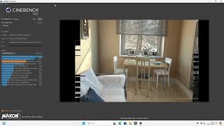 Ryzen 7 7700 Cinebench R23 Test [upl. by Stefanac]