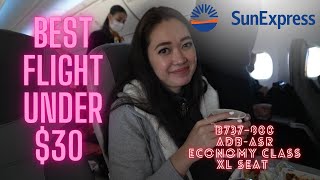 SunExpress Airlines Boeing 737800  Amazing Economy Class Flight Experience 2021  Explore Ephesus [upl. by Ydnor377]