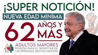 😱 𝑳𝑨 𝑵𝑶𝑻𝑰𝑪𝑰𝑨 𝑫𝑬𝑳 𝑫Í𝑨 📣 ¡𝑵𝑼𝑬𝑽𝑨 𝑬𝑫𝑨𝑫 𝑴𝑰𝑵𝑰𝑴𝑨 💥𝑷𝒆𝒏𝒔𝒊ó𝒏 𝑩𝒊𝒆𝒏𝒆𝒔𝒕𝒂𝒓 62 𝒂ñ𝒐𝒔 𝒚 𝑴𝑨𝑺 ¡𝒊𝒏𝒄𝒓𝒆í𝒃𝒍𝒆 𝒊𝒏𝒇𝒐𝒓𝒎𝒂𝒄𝒊ó𝒏 [upl. by Ramed]