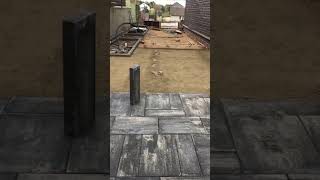 Paving tile laying🔨construction строительство paving [upl. by Alleyne]