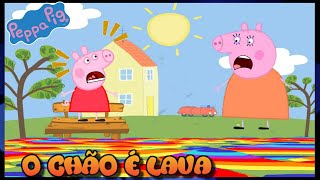 The Boo Boo Song PEPPA PIG II FLOOR IS LAVA CHÃO É LAVA More Nursery Rhymes amp Kids Songs сборник [upl. by Akin]