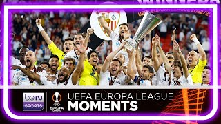 🏆 Kings of Europa League Sevillas postmatch scenes amp trophy lift  UEL 2223 Moments [upl. by Phemia]