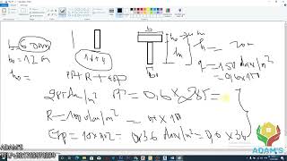 CALCUL DE LA NERVURE DUNE DALLE A HOURDIS [upl. by Otrebogad360]