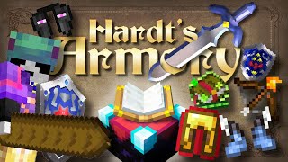 Resource Pack Hardts Armory  Extras  Review Completa en Español [upl. by Paolina264]