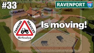 RAVENPORT 33 PS4 Farming Simulator 19 Moving Lets Play [upl. by Norel]