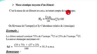 Atomistique et liaison chimique S1 partie 2  SMPSMC [upl. by Gromme]