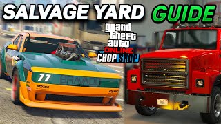 Salvage Yard In Depth Guide Payouts How It Works amp More  GTA Online Chop Shop DLC [upl. by Acilgna]