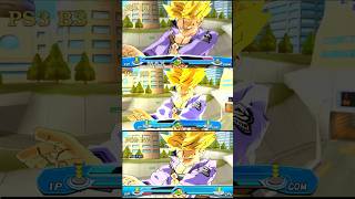 HAVE A DIFFERENCE DBZ BUDOKAI 3 PS2 VS PS3 VS INFINITE WORLD COMPARISON HD [upl. by Jaenicke]