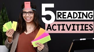 Five Reading Activities to Increase Engagement and Rigor  The Lettered Classroom [upl. by Niltag830]