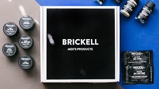 Brickell Mens Products Skincare amp Grooming Sample Kit [upl. by Adriena]