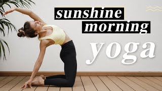 Yoga Morgenroutine für Anfänger  Kraft amp Energie für den Tag  klar und wach in 15 Minuten [upl. by Karry764]