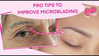 I WISH I KNEW THIS MICROBLADING TIPS BEFORE IN 2020  Microblading Tutorial BeautySlesh ✨ [upl. by Ominorej]