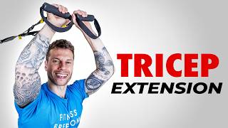 How to do a TRX Tricep Extension to Sculpt Strong Arms [upl. by Johm]