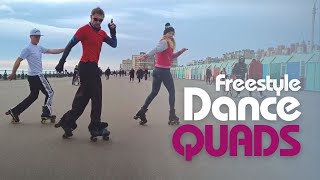 Quads Roller Skate dance freestyle compilation [upl. by Akered]