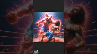 Jishu Vs 🐷 pig boxingjesus fe cute catmemes aishorts trending Biswajitk4 [upl. by Yaras]