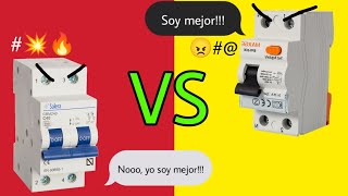 ⛔Descubre las quot3 DIFERENCIASquot entre interruptor DIFERENCIAL Y TERMOMAGNETICO [upl. by Ylera963]